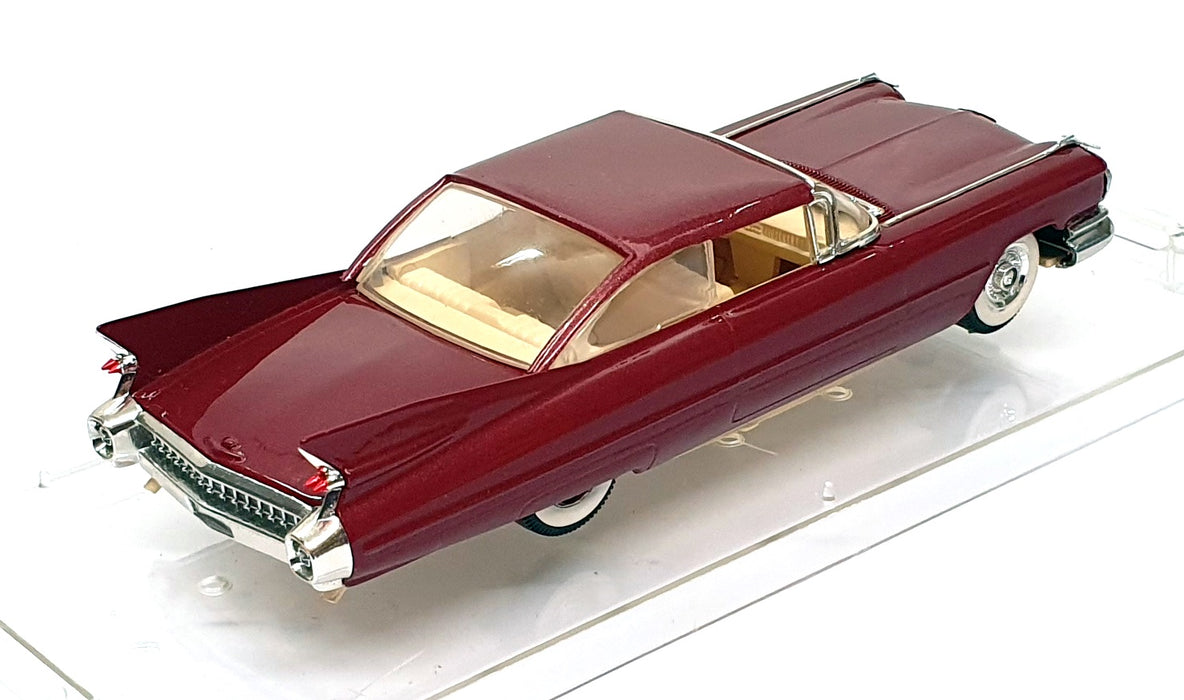 Vitesse 1/43 Scale 383 - 1959 Cadillac Type 62 2Dr. Sedan - Burgundy