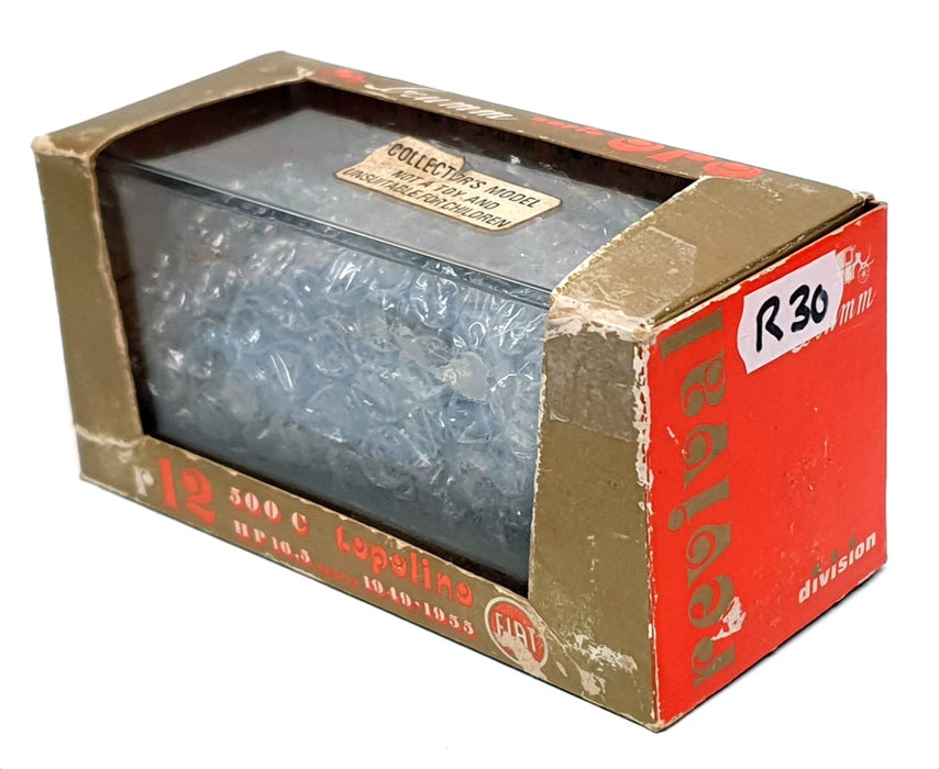 Brumm 1/43 Scale R30 - 1937-39 Fiat 508C Berlina - Blue