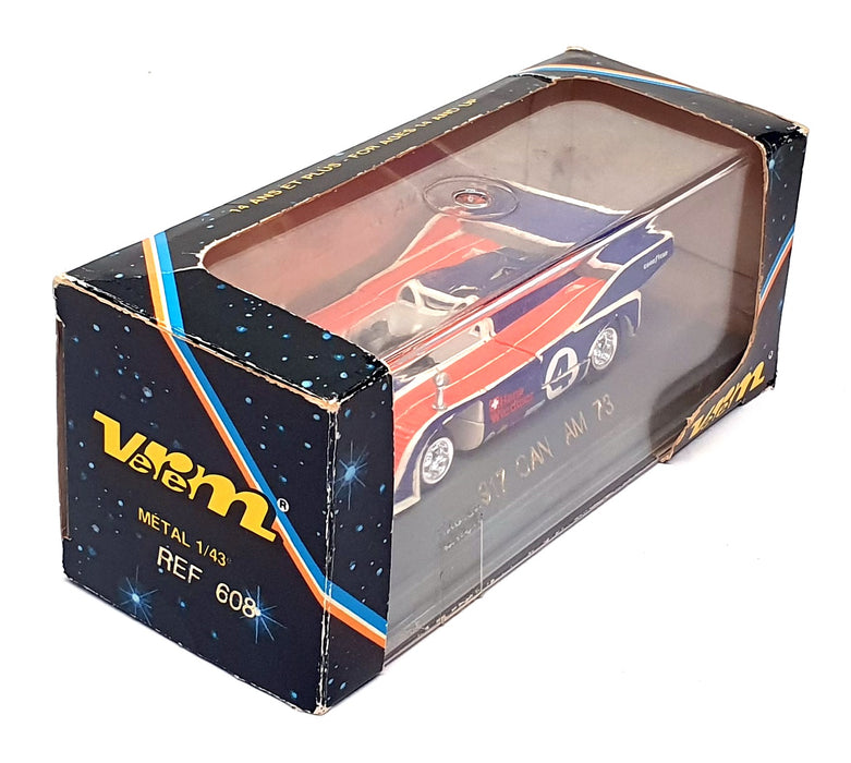 Verem 1/43 Scale 608 - Porsche 917 #4 Can Am 1973 - Orange/Purple