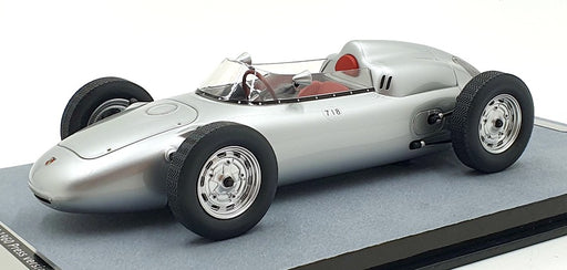 Tecnomodel 1/18 Scale Resin TM18-136A Porsche 718 F2 1960 Press Version - Silver