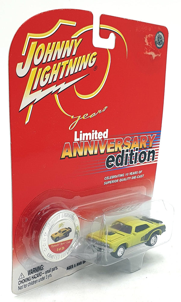 Johnny Lightning 1/64 Scale 992-01 - Plymouth Hemi Cuda - Lime Green