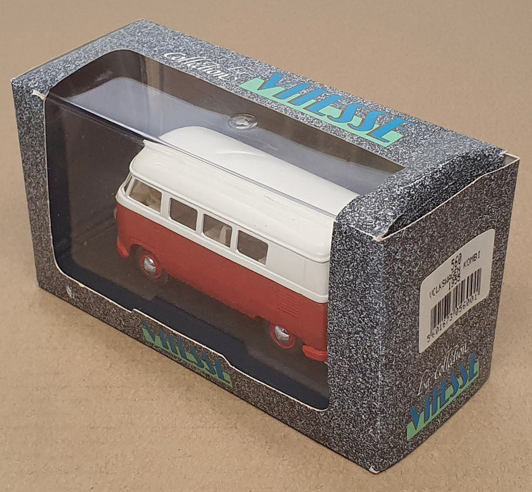 Vitesse 1/43 Scale Diecast 560 - 1955 VW Volkswagen Kombi - White/Red