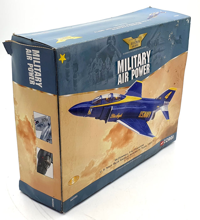 Corgi 1/72 Scale AA33203 - McDonnell F-4J Phantom Blue Angels 1969 1973