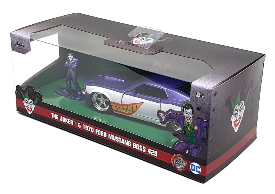 Jada 1/32 Scale 25 325 3004 - The Joker & 1970 Ford Mustang Boss 429 - Batman