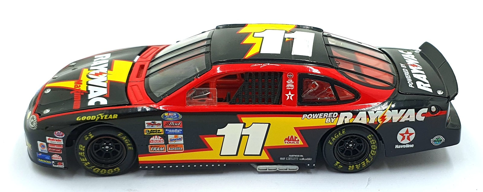Action 1/24 Scale Diecast W249935041-2 - 1999 Ford Taurus #11 Rayovac - Jarrett