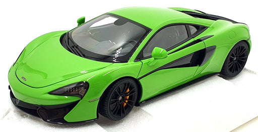 Autoart 1/18 Scale 76042 - McLaren 570S - Mantis Green/Black Wheels