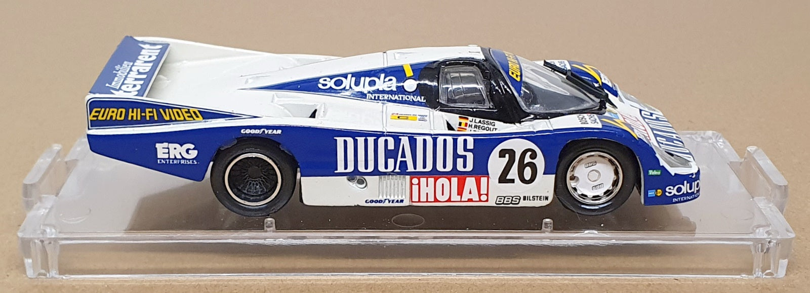 Vitesse 1/43 Scale SM31 - Porsche 956 Ducados #26 Le Mans 1985