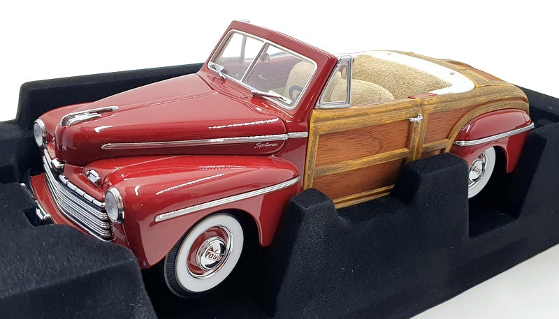 Road Signature 1/18 Scale Diecast 20048 - 1946 Ford Sportsman - Red