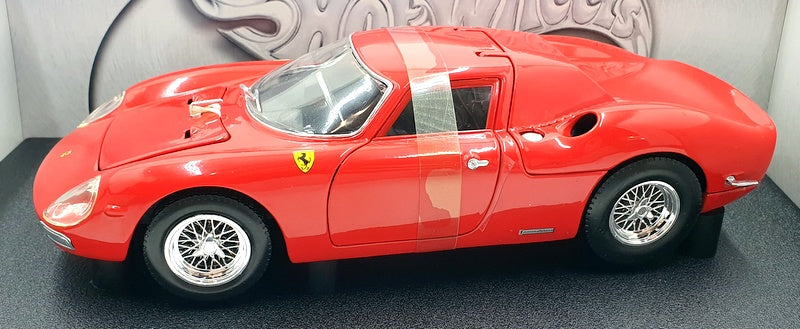 Hot Wheels 1/18 Scale Diecast 23914 - 1964 Ferrari 250 LM - Red