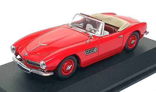 Minichamps 1/43 Scale Diecast 430 022507 - BMW 507 Cabriolet - Red