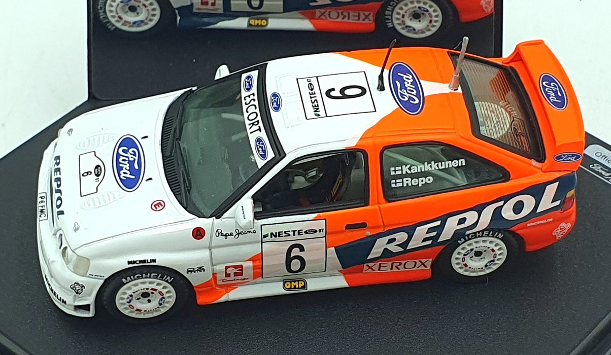 Vitesse 1/43 Scale V98065 - Ford Escort WRC Finland Rally 1997 Kankkunen/Repo