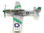 Corgi 1/32 Scale Diecast AA34401 P-51D Mustang Stinger VII 45th FS 15th FG