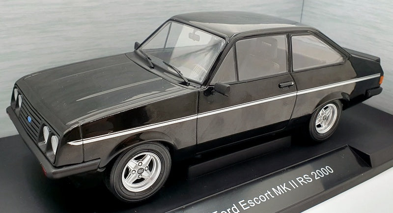 Model Car Group 1/18 Scale Diecast MCG18405 Ford Escort RS 2000 MKII - Black