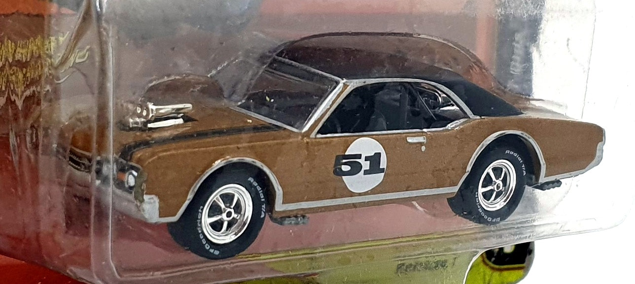 Johnny Lightning 1/64 Scale JLSF013 1967 Custom Oldsmobile Cutlass #51 Met. Gold