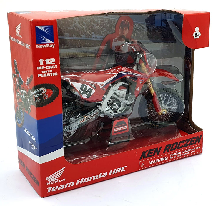 NewRay 1/12 Scale 58263 - Team Honda HRC #94 Motorbike