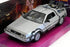 Welly 1/24 Scale 22443W Delorean Time Machine - Back To The Future