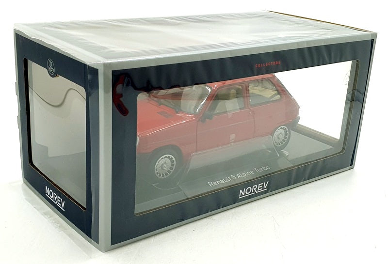 Norev 1/18 Scale Diecast 185243 - Renault 5 Alpine Turbo 1983 - Red