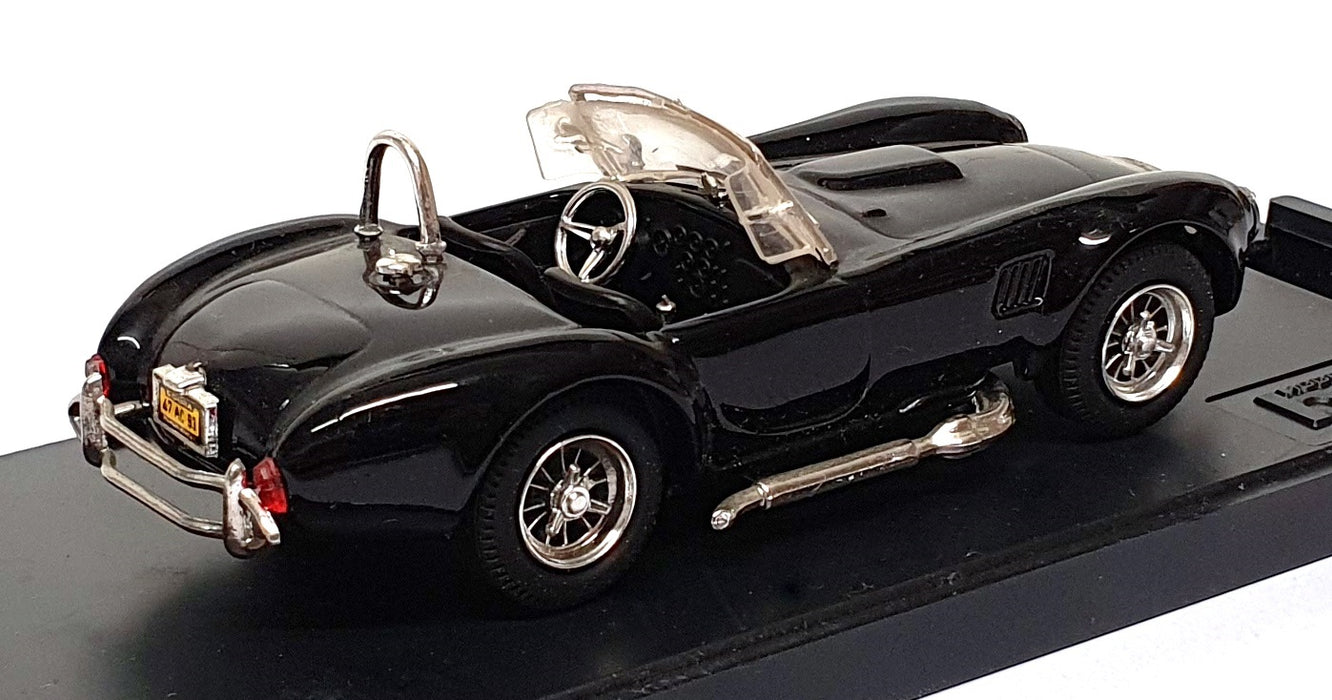 Box Model 1/43 Scale Diecast 8411 - AC Shelby Cobra Ruote In Lega - Black