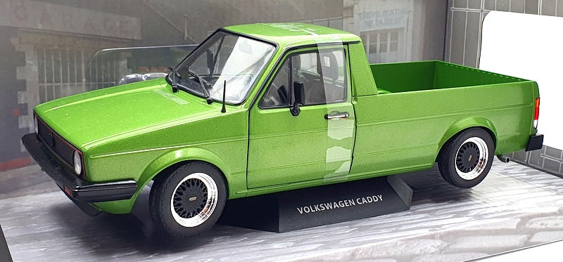 Solido 1/18 Scale Diecast S1803507 - 1982 VW Caddy Mk1 - Mat Green