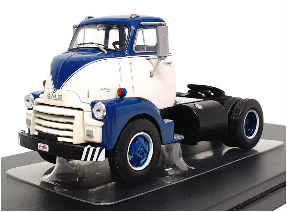 Ixo 1/43 Scale Diecast TR150.22 - 1954 GMC COE Truck - Blue/White