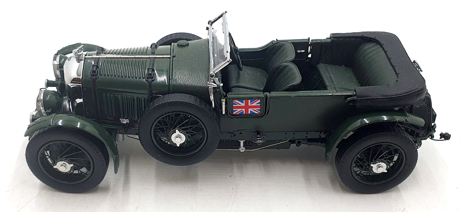 Franklin Mint 1/24 Scale Diecast DC18626L - 1929 Bentley 4.5 Litre Blower Green