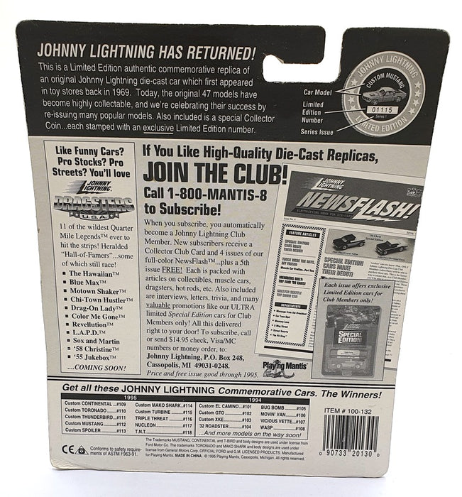 Johnny Lightning 1/64 Scale 100-132 - The Challengers Nucleon - Met. Green