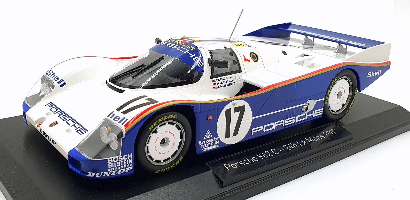 Norev 1/18 Scale Diecast 187404 - Porsche 962 C Winner 24H Le Mans 1987