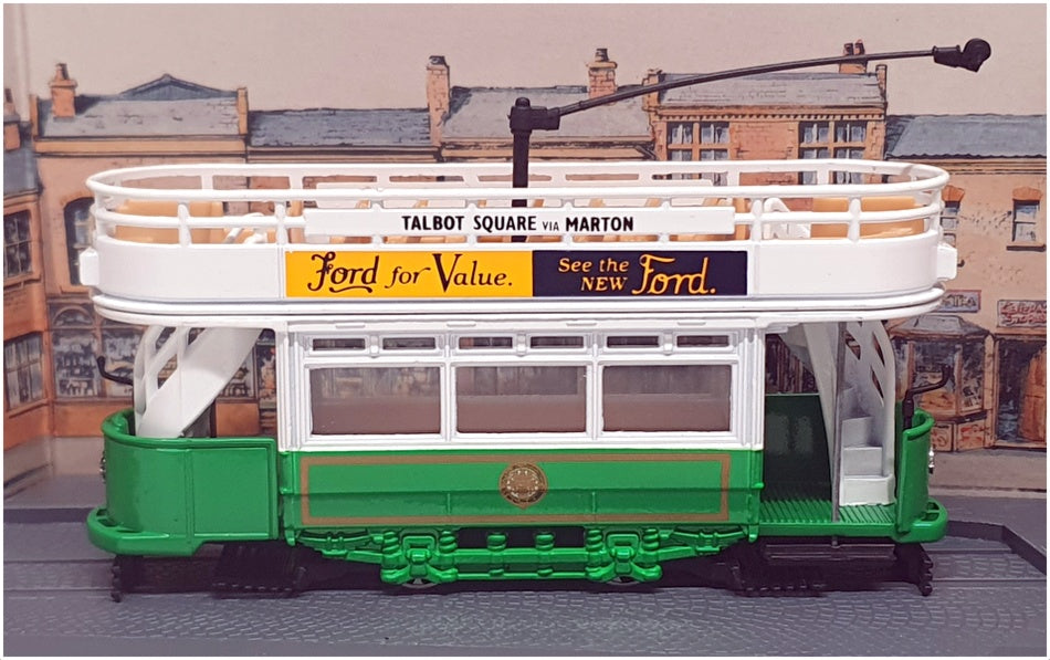 Corgi 12cm Long Diecast C991/2 - Tramcar - Blackpool Corporation Tramways