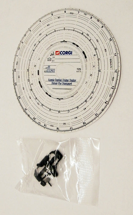 Corgi 1/50 Scale CC12922 - Scania Topline Fridge Trailer - Trevor Pye