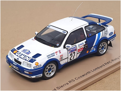 Spark 1/43 Scale S8708 - Ford Sierra RS Cosworth #27 Lombard RAC Rally 1989