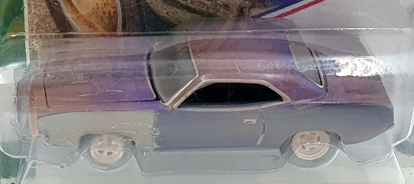 Johnny Lighting 1/64 Scale JLMC020 - 1970 Plymouth Cuda - Purple