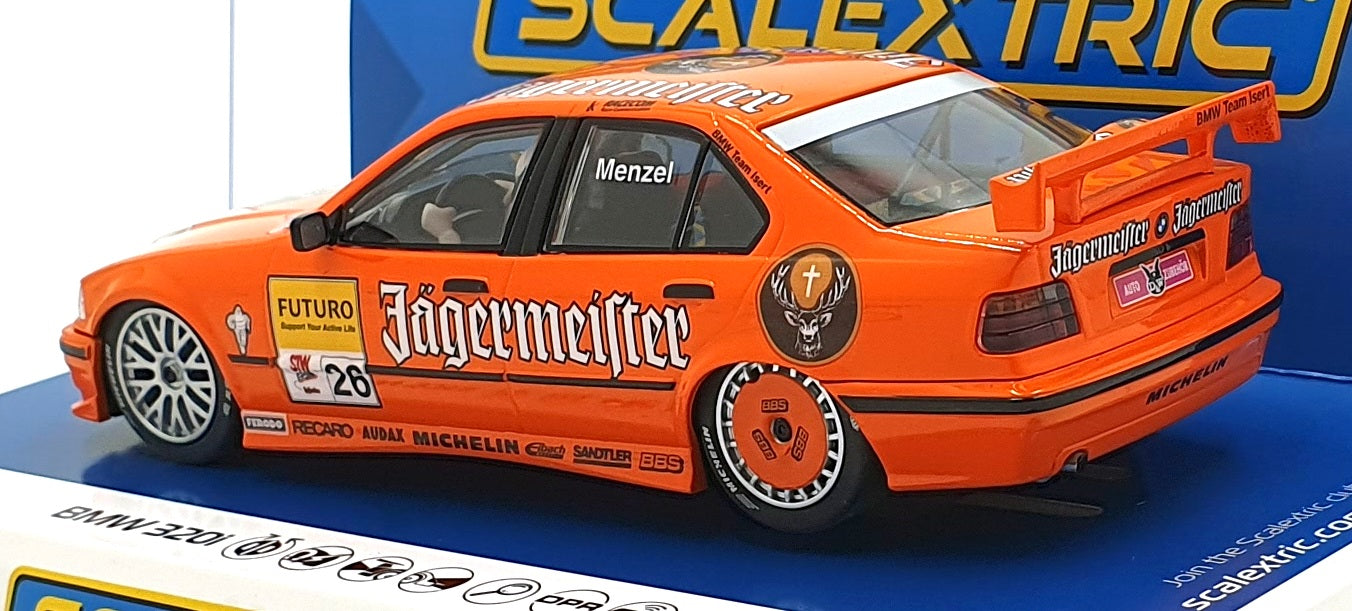 Scalextric 1/32 Scale Slotcar C4624 - BMW 320i #26