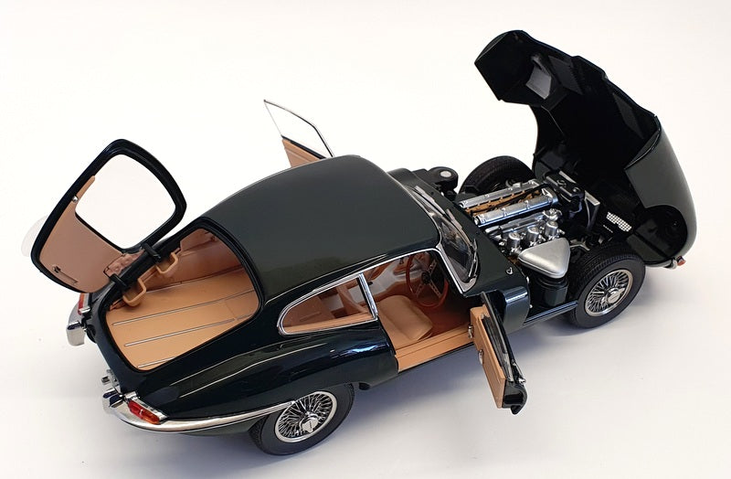 Kyosho 1/18 Scale 08954G - 1961 Jaguar E Type Coupe - Racing Green