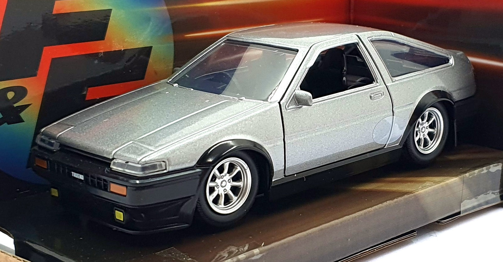 Jada 1/32 Scale 24705 - Fast & Furious 1986 Toyota Trueno (AE86) - Silver