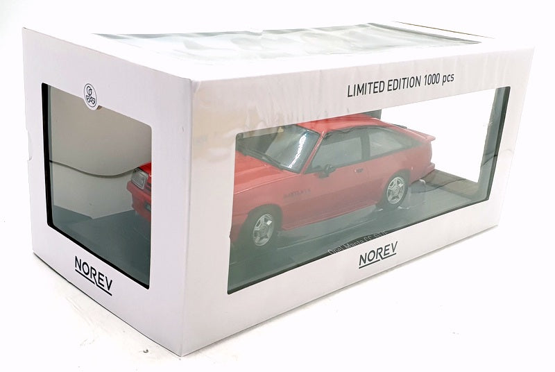 Norev 1/18 Scale Diecast 183315 - Opel Manta CC GT/E 1982 - Red