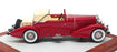 Ilario 1/43 Scale IL43050R - 1932 Duesenberg J481 Convertible - Red