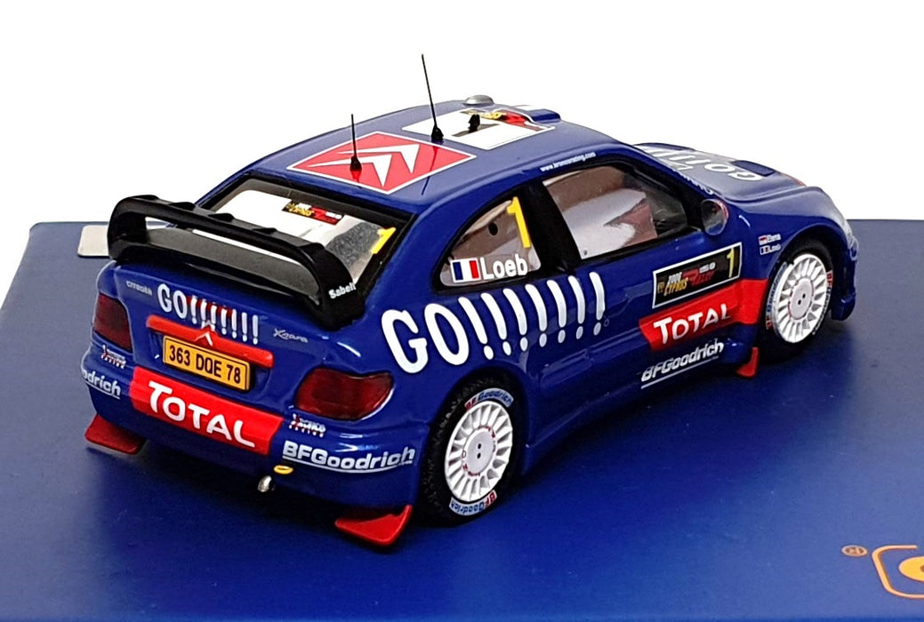 Ixo 1/43 Scale RAM270 - Citroen Xsara WRC #1 Winner Cyprus Rally 2006