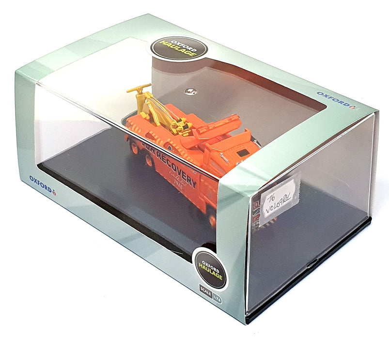Oxford Diecast 1/76 Scale 76VOL09REC - Volvo Recovery Truck Crouch - Orange