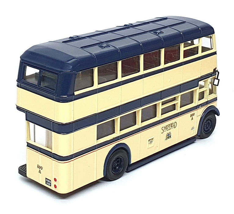 Corgi 1/50 Scale 97827 - Daimler CWA6 Utility Bus Sheffield Corp. - Cream/Blue 