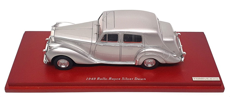 TSM 1/43 Scale Resin TSM114320 - 1949 Rolls Royce Silver Dawn - Silver