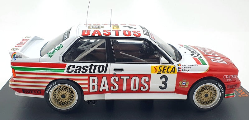 IXO Models 1/18 Scale 18RMC081C - BMW M3 E30 #3 Spa Bastos 1991 Liedekerke