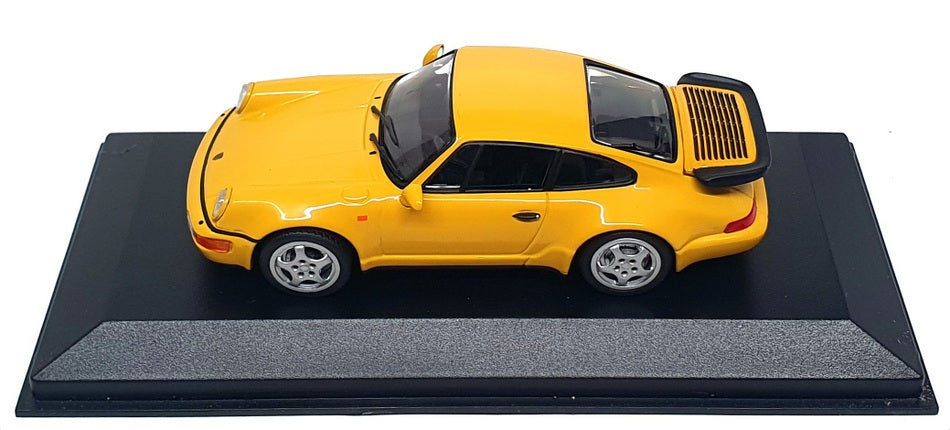 Maxichamps 1/43 Scale 940 069104 - 1990 Porsche 911 Turbo (964) - Yellow