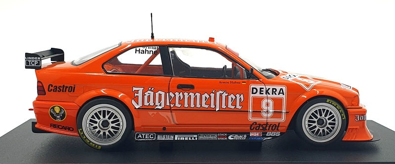 Werk83 1/18 Scale Diecast W1800701 - BMW E36 Coupe DTM #9 Jagermeister - Hahne