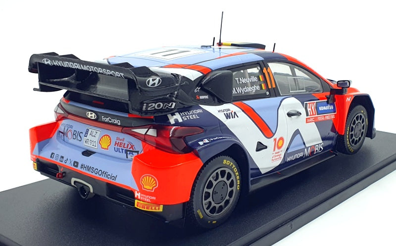 Ixo 1/18 Scale Diecast 18RMC201.22 - Hyundai i20 N Rally1 Hybrid #11 Sweden 2024