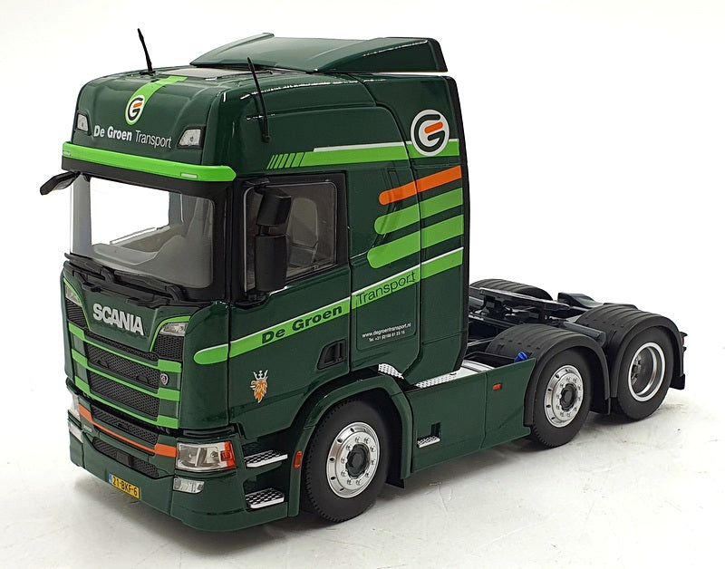 Marge Models 1/32 Scale 2015-05-01 - Scania R500 6x2 Truck - Dark Green