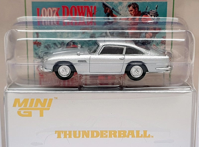 TSM 1/64 Scale MGT00901-007E - Aston Martin DB5 Bond 007 Thunderball - Silver