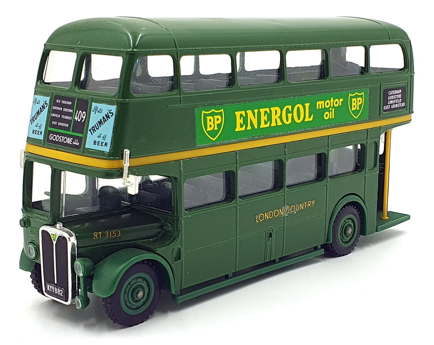 Solido 1/50 Scale Diecast 227 - Routemaster Double Decker RT Bus - Energol