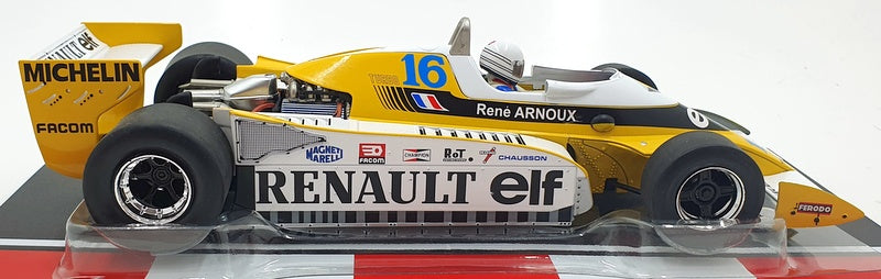 Model Car Group 1/18 Scale MCG18617F Renault RS10 #16 1979 F1 R.Arnoux