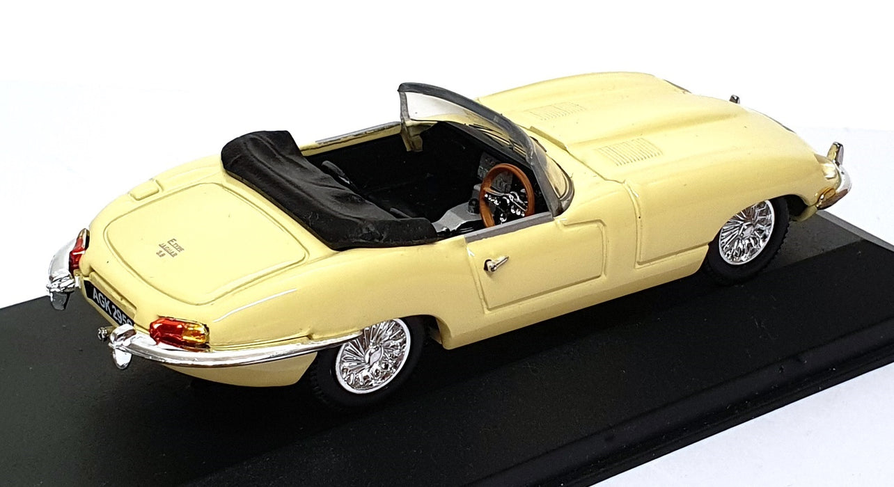 Vanguards 1/43 Scale Diecast VA04911 - Jaguar E-Type - Primrose