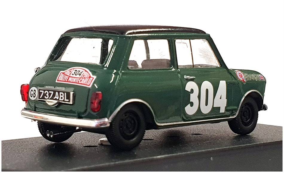Vitesse 1/43 Scale L004 - Morris Mini Cooper #304 Monte Carlo 1962 - Green